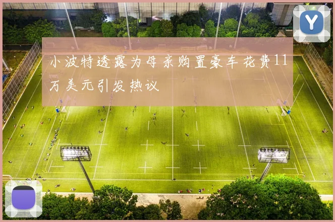 小波特透露为母亲购置豪车花费11万美元引发热议
